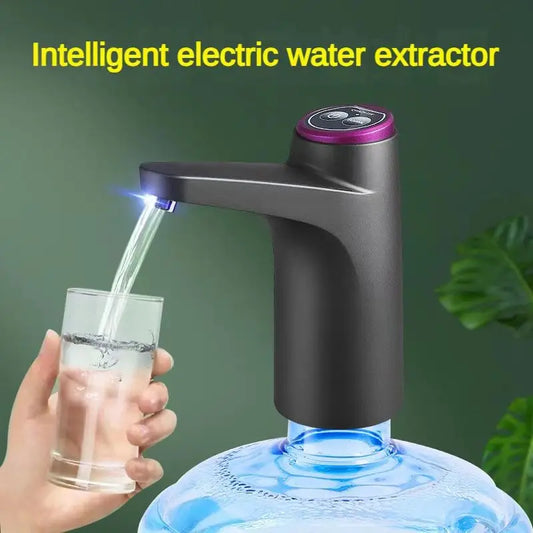 Portable 5-Gallon Water Dispenser With USB Charging-Automatic Electric Pump Suitable For Home Office And Outdoor Use Beauty World Shop