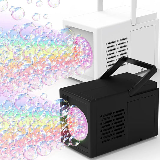 10 hole fully automatic bubble blowing handheld electric bubble machine toy outdoor birthday without battery and bubble water Beauty World Shop