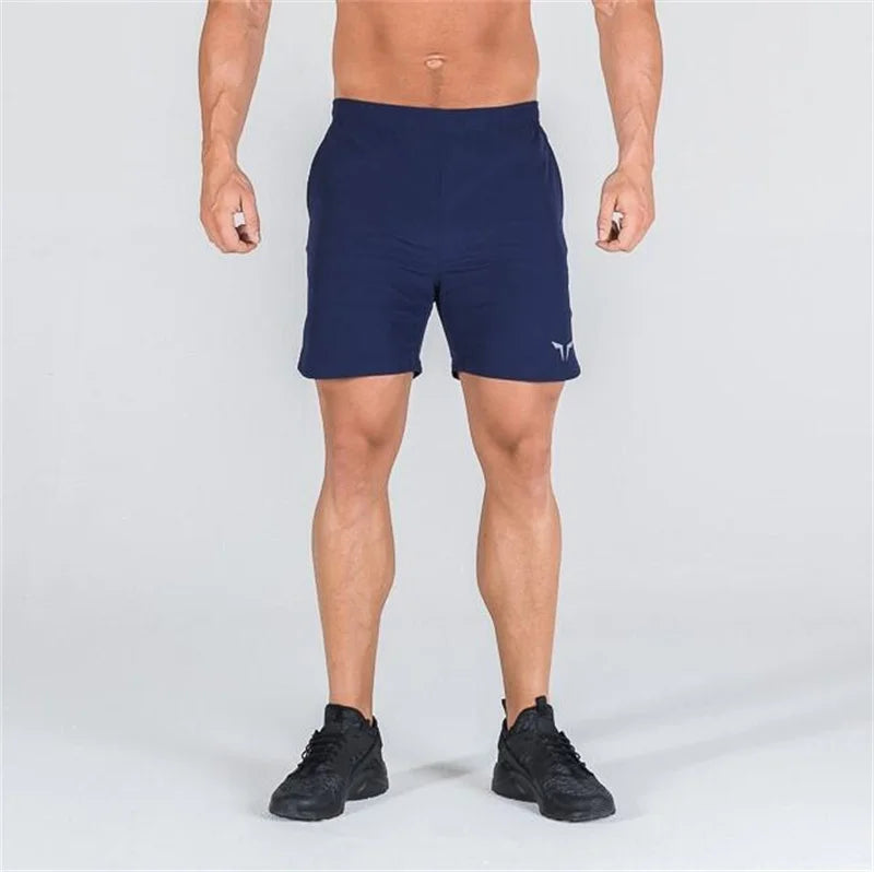 double-deck fitness sports shorts men summer slim quick drying breathable woven Shorts Men's sweatpants training gym clothing Beauty World Shop