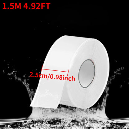 Insulating pipe tape with super waterproof, leak-stopping, sealing and repair performance is suitable for silicone kitchens Beauty World Shop