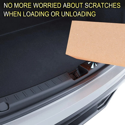 Rear Trunk Bumper Protector Guard For Tesla Model Y Juniper Launch Accessories 2025 2024 Trunk Threshold Sill Cover Mat Plate Beauty World Shop