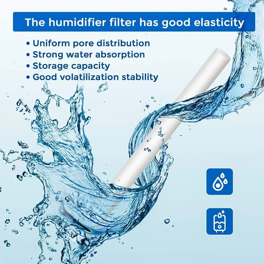 10pcs/Pack Filter Replacement Refill Sticks for Cool Mist USB Mini Humidifiers Beauty World Shop
