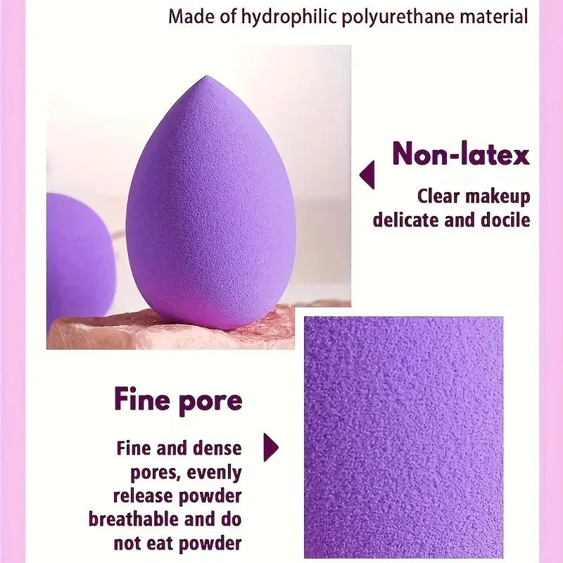12Pcs Professional Makeup Sponge Set - Soft, Gentle, Multi-Purpose Tools for Perfect Foundation, Powder and Blush Application Beauty World Shop