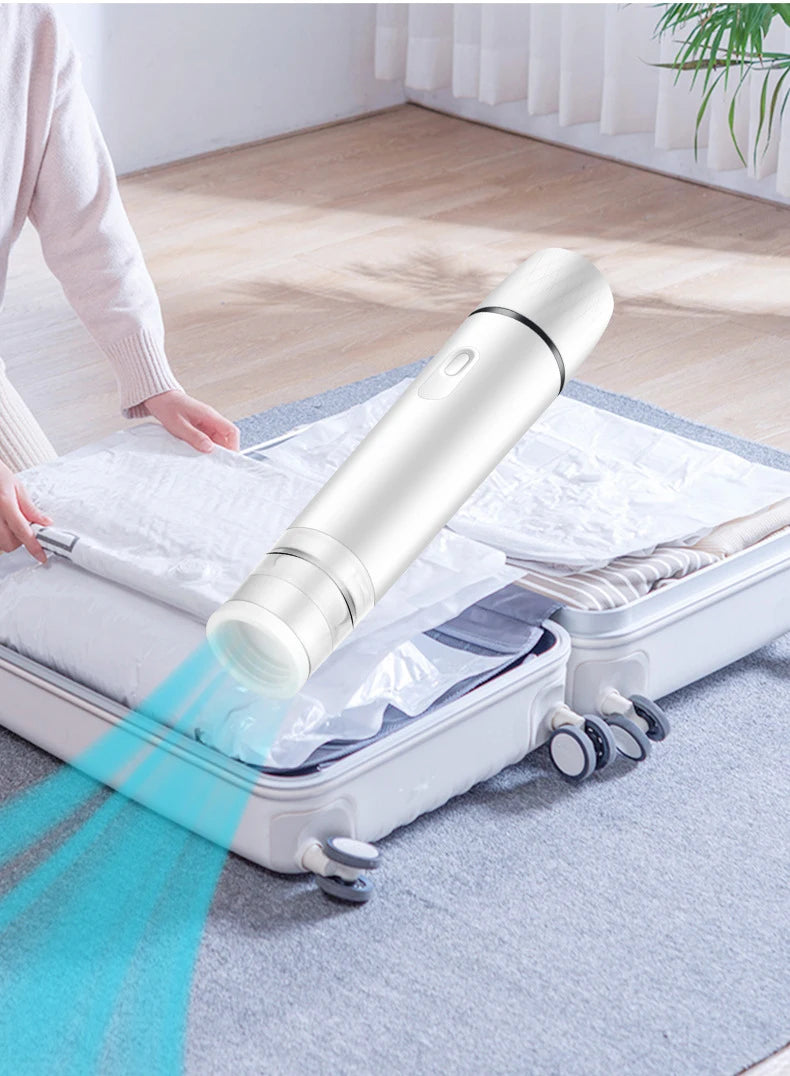 Mini Handheld Vacuum Sealer Machine Kitchen Vacuum Packer Machine Small Sealing Machine Portable USB Electric Food Vacuum Sealer Beauty World Shop