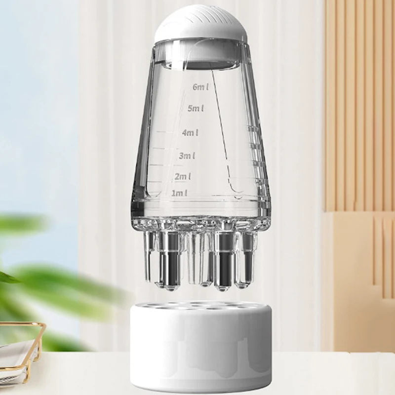 Scalp Applicator Hair Regrowth & Styling Solution Guide Comb Hexagon Head Oil Roller Ball Massage Comb Massage Relaxation Tools Beauty World Shop