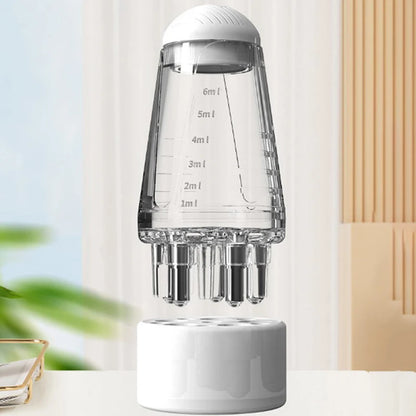 Scalp Applicator Hair Regrowth & Styling Solution Guide Comb Hexagon Head Oil Roller Ball Massage Comb Massage Relaxation Tools Beauty World Shop