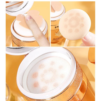 Air Cushion BB Cream Moisturizing Foundation Concealer Whitening Oil-control Waterproof Butterfly Powder Puff  Makeup Cosmetics Beauty World Shop