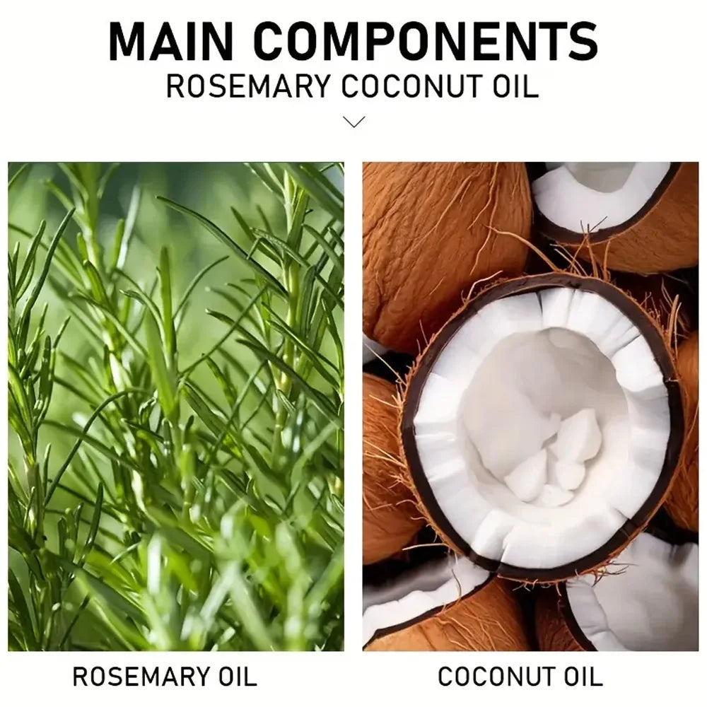 Rosemary Oil Hair Essential Coconut Oil Improve Hair Loss And Nourishes Strengthen Hair Roots Scalp Treatment Hair Care Beauty World Shop