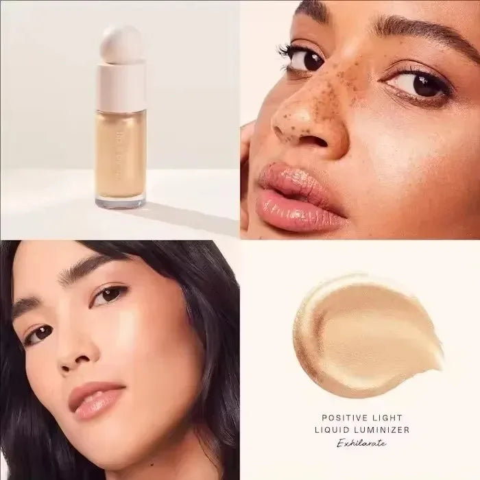 Rare Beauty Light Silky Touch Highlighter Soft Pinch Liquid Blusher Positive Light Lqiuid Luminizer Lasting Oil Control Makeup Beauty World Shop