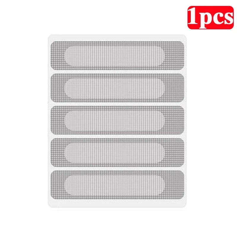 1/5/10 pcs Window Screen Patch Exhaust Grille Window Door Drainage Hole Anti-mosquito Paste Mesh Screen Invisible Repair Subsidy Beauty World Shop