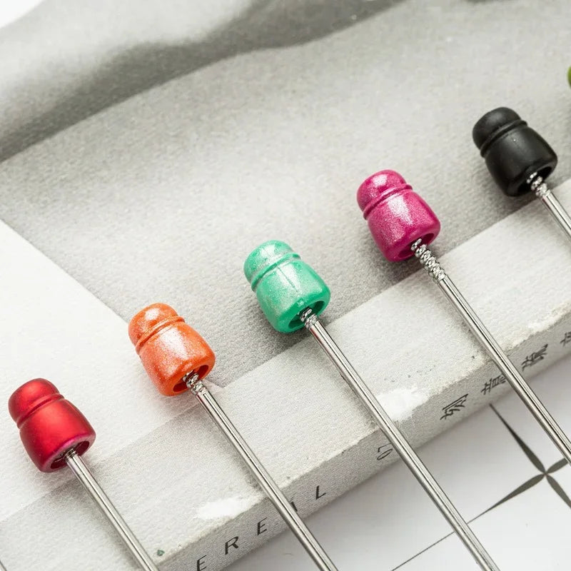 10 Pcs Mixed Beaded Ballpoint Pen Creative Beadable Pen Wedding Party Guest Gift Guest Christmas Decor for Home 2026 Beauty World Shop