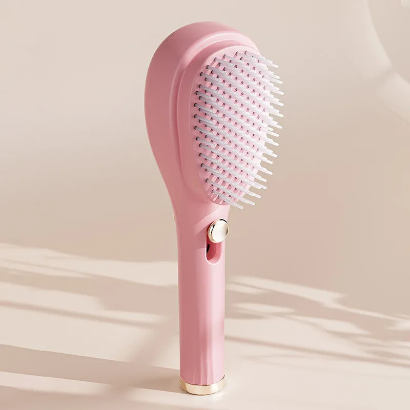 1pcs Magic Retractable Hair Comb-Anti-Static Scalp Massaging & Detangling Brush for All Hair Types Holiday Gift Box Beauty Tool Beauty World Shop