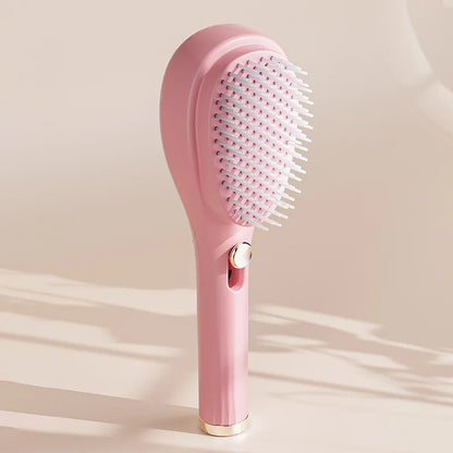 1pcs Magic Retractable Hair Comb-Anti-Static Scalp Massaging & Detangling Brush for All Hair Types Holiday Gift Box Beauty Tool Beauty World Shop