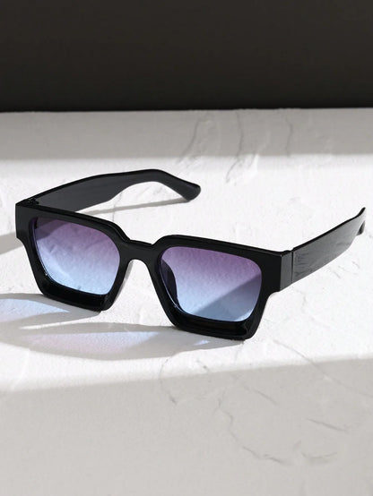 1/2 PC S Classic Fashion Square Plastic Frame Women Sunglasses For Men Daily Life Shades Eyewear Accessories. Beauty World Shop