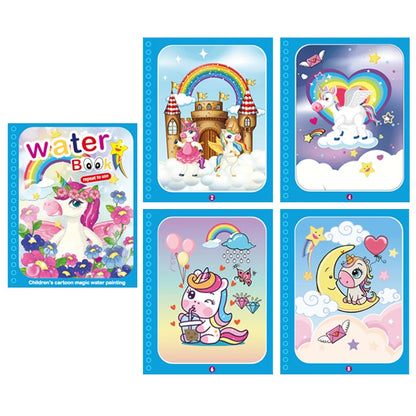 NEW Kids Magic Water Drawing Books Coloring Books Painting Toys for Kids Birthday Christmas New Year Gift for Boys and Girls Beauty Fashion