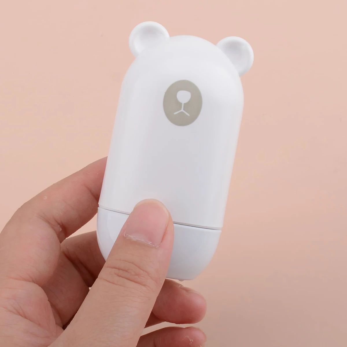 1 Cute Bear Shaped Roller Stamp, Study Notebook Typos Cover Graffiti Fashion Stamp, Personal Privacy Graffiti Daily Necessities Beauty World Shop