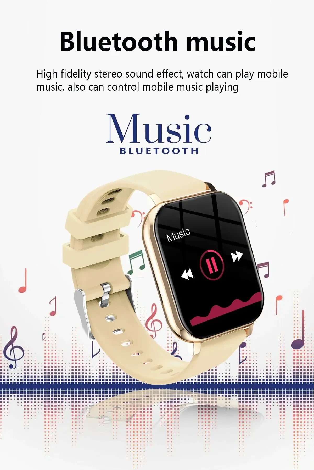 Smart Watch For Men Women Gift Sports Fitness Watch Bluetooth Call Digital Heart Rate Monitor Smartwatch GPS Tracking Wristwatch