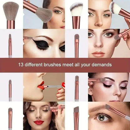 Makeup Brush Set Soft Fluffy Professiona Cosmetic Foundation Powder Eyeshadow Kabuki Blending Make Up Brush Beauty Tool Makeup Beauty World Shop
