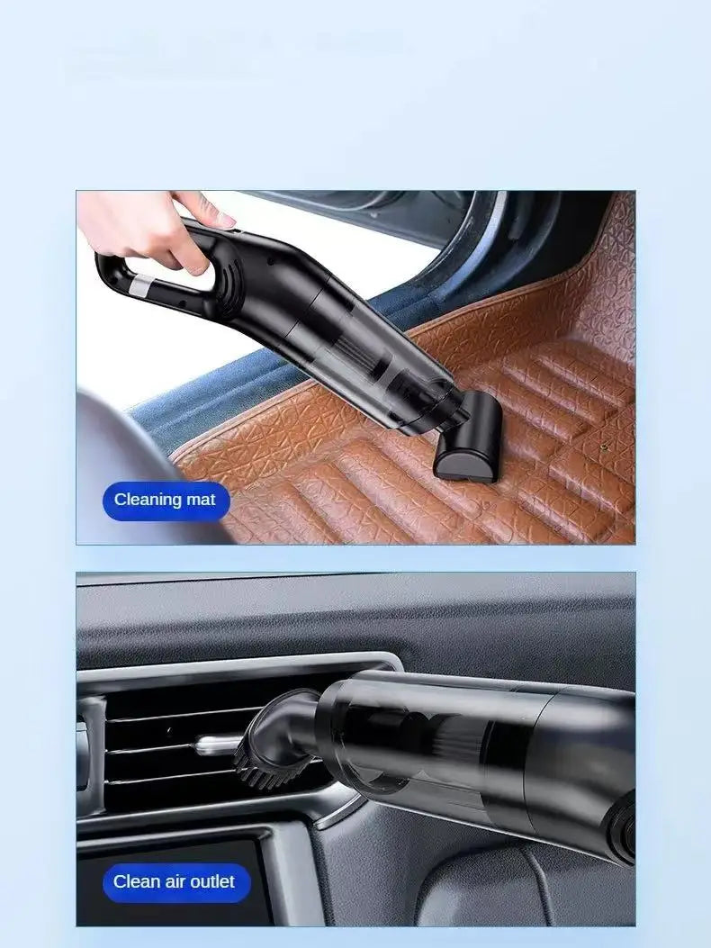 Handheld Home Vacuum Cleaner Rechargeable Portable Vacuum Cleaner Car Home Dual Purpose Wireless Dust Catcher Pet Hair 10000PA Beauty World Shop