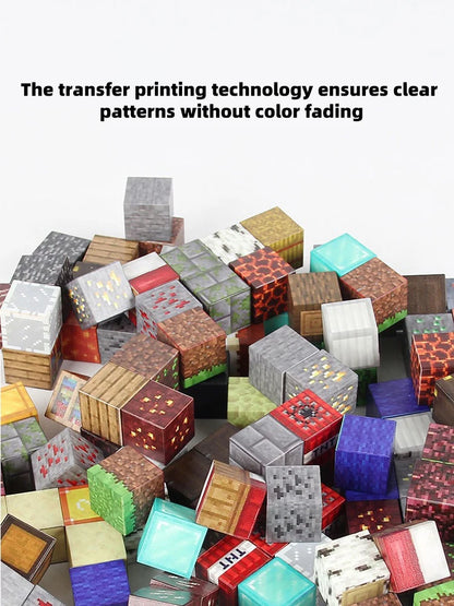 Magnetic Building Blocks Montessori STEM Educational Sensory Toys for Mine World Kids Boys Girls Ages 3+ DIY Magnet Cube Gift Beauty World Shop