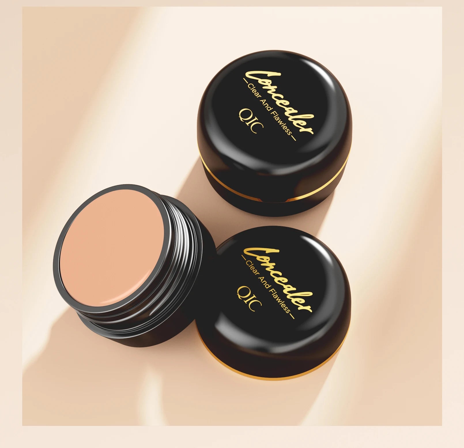 Hydrating Eye Brightening Concealer&Contour Cream-Full Coverage,Long Lasting,Correcting Eye Concealer for a Perfect Look Makeup Beauty World Shop