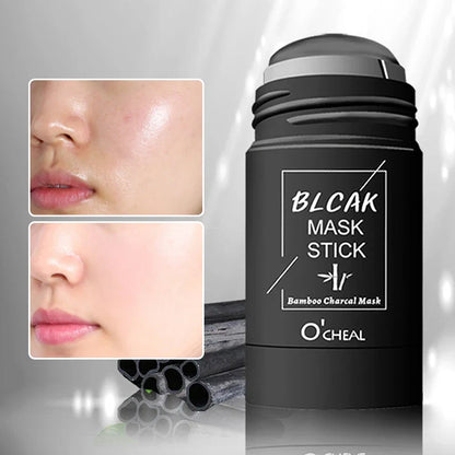 Solid facial mask Stick Green Tea Honey Peach Cleaning Pore Moisturizing Long Charcoal Eggplant Mud Film Beauty Trend Shop
