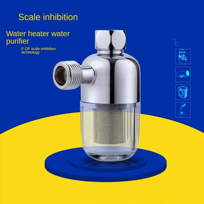 Stainless Steel Household Water Filter Front Inlet Tap Anti-Scale Shower Purifier for Drinking Water Beauty World Shop
