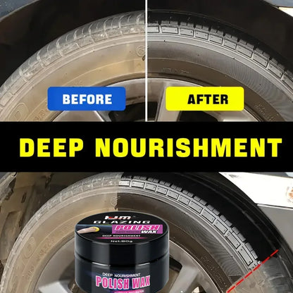 Universal Leather and Plastic Repair Polishing Wax - Automotive interior reconditioning cream Beauty World Shop