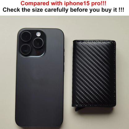 Anti Thief Rfid Credit Card Holder Smart Minimalist Wallet Pocket Men Women Slim Cardholder Bank Cash Creditcard Case Bag Purse Beauty World Shop