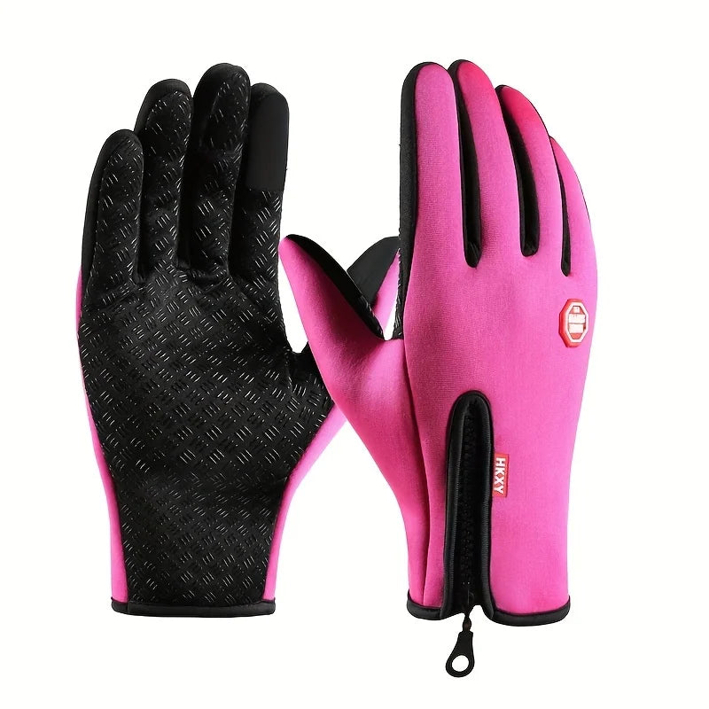 Outdoor Cycling Gloves, Bicycles for Warmth and Anti Slip in Autumn and Winter Beauty World Shop