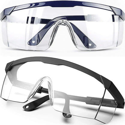 3Pcs Anti-Splash Work Safety Glasses Eye Protecting Lab Goggles Protective Industrial Wind Dust Proof Goggles Cycling Glasses Beauty Trend Shop