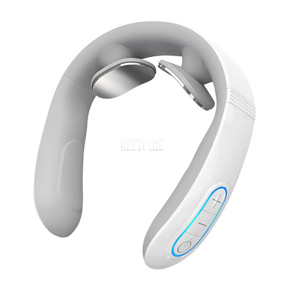 Pulse Neck Massager Electric Smart Cervical Massagers TENS Pain Muscle Kneading Massage Beauty World Shop