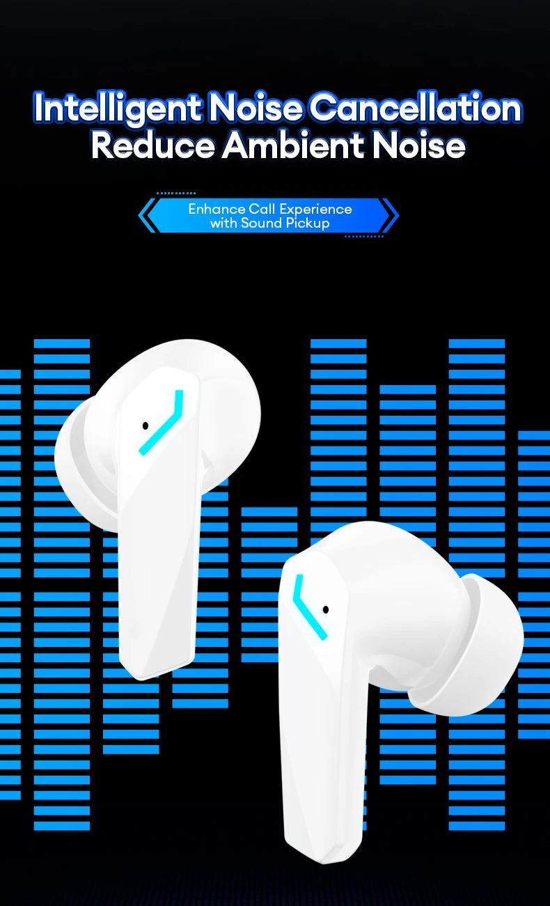 Choice Lenovo GM2 Pro Wireless Bluetooth 5.3 Earphones Gaming Low Latency Dual Mode Music Earbuds Sports In-Ear Headset With Mic Beauty World Shop