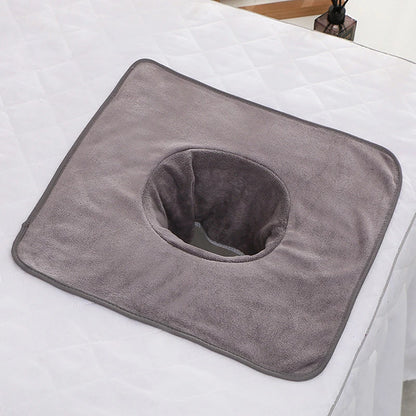 40*80cm Thickened Beauty SPA Massage Table Planking Face Towel With Hole Bed Bandana Beauty World Shop