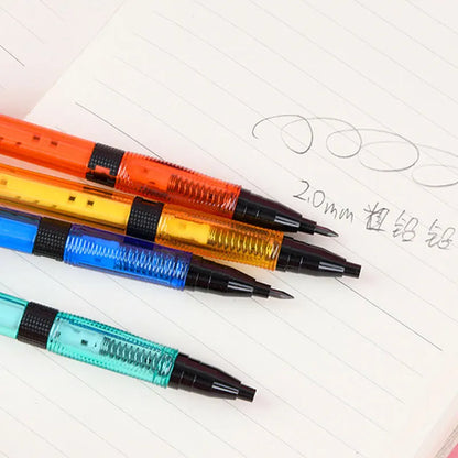 Mechanical Pencil Set 2.0mm with 2B Black/Colors Lead Refill for Writing Sketching Art Drawing Painting School Automatic Pencils Beauty World Shop
