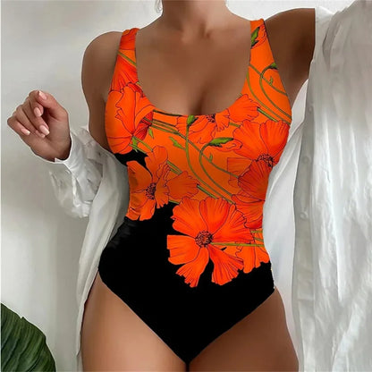 One Piece Large Swimsuits Closed Plus Size Swimwear Push Up Female Body Bathing Suits For Pool Beachwear Women's Swimming Suit Beauty World Shop