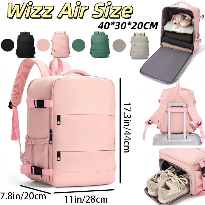 Graceful Stylish Multi-color Backpack Adjustable-strap Lightweight for Commute Daily Use Casual Functional Bag Beauty World Shop
