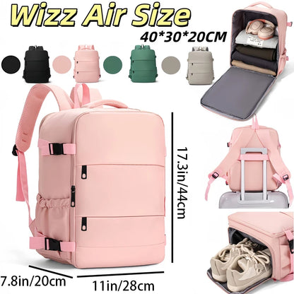 Graceful Stylish Multi-color Backpack Adjustable-strap Lightweight for Commute Daily Use Casual Functional Bag Beauty World Shop