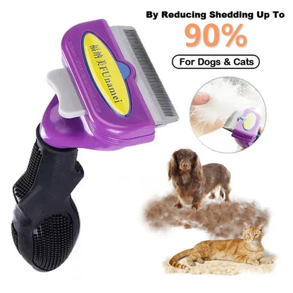 Cat Hair Removal Comb Cat Brush Pet Grooming Brush Dog Comb Cat Hair Massage Comb Cat Hair Remover Cleaning Grooming Cat Combs Beauty World Shop
