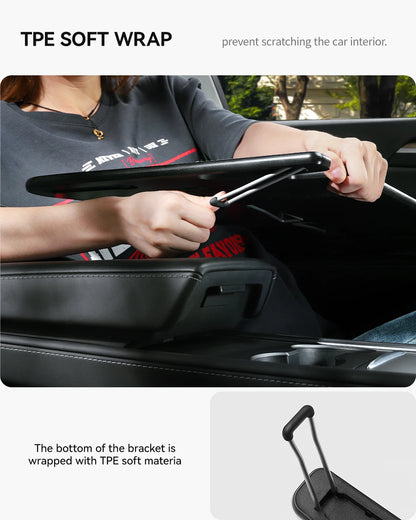 YZ For Tesla Model 3 Highlan Modle Y X S 2018-2026  Steering Wheel Laptop Tray Travel Desk Portable Office Table Car Accessories Beauty World Shop