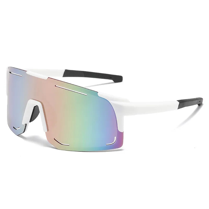 Sports Wrap Around Sunglasses For Women Men Large One Piece Sun Shades For Cycling Fishing Skiing Fashion Sun Glasses UV400 Beauty World Shop