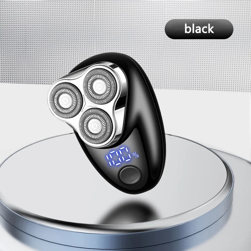 Men's Electric Shaver, USB Rechargeable, with Digital Display Function, Compact and Portable, Suitable for Business Travel, Is a Holiday Gift for Men. Beauty World Shop