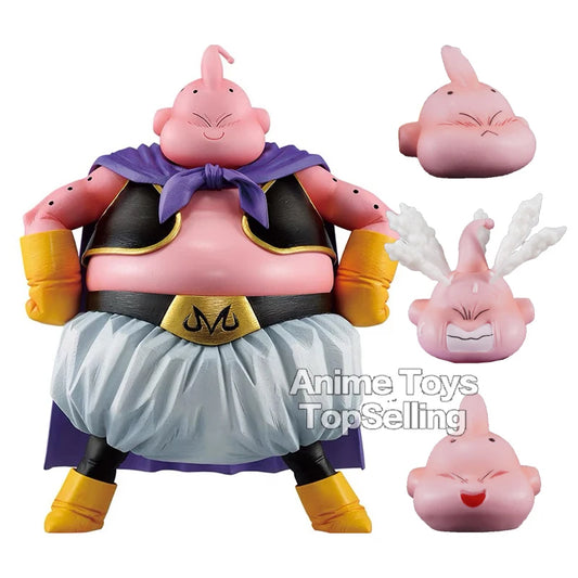 20cm Anime Dragon Ball Z Anime Figure Majin Buu Evil Buu 4 Heads PVC Action Figures Collection Model Toys Gifts Beauty World Shop