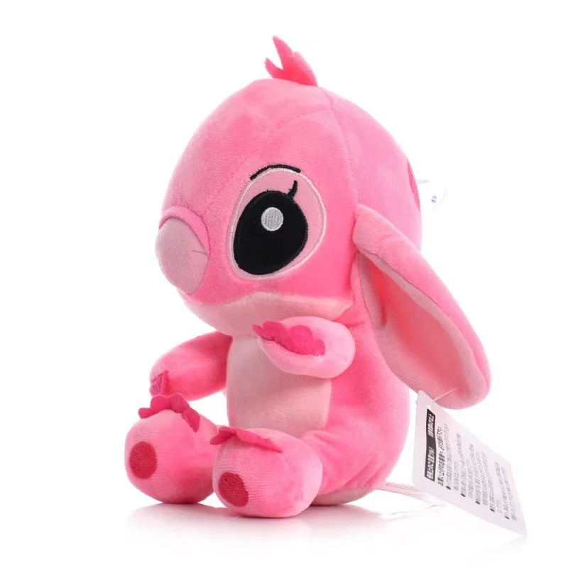 18cm Original Plush Stitch Baby Movie Cartoon Model Doll Children Action Figures Stuffed Toys Pendant Gifts Beauty Fashion