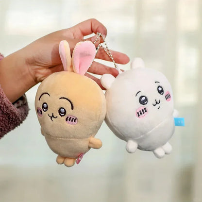 Chiikawa Keychain Cute Cartoon Plush Keychain Usagi Backpack Charm Anime Character Pendant Birthday Gift Game Prize Beauty World Shop