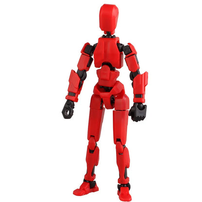 Multi-Jointed Movable Shapeshift Robot 3D Printed Mannequin Dummy 13 Action Figures Toys Kids Adults Parent-children Games gifts Beauty World Shop