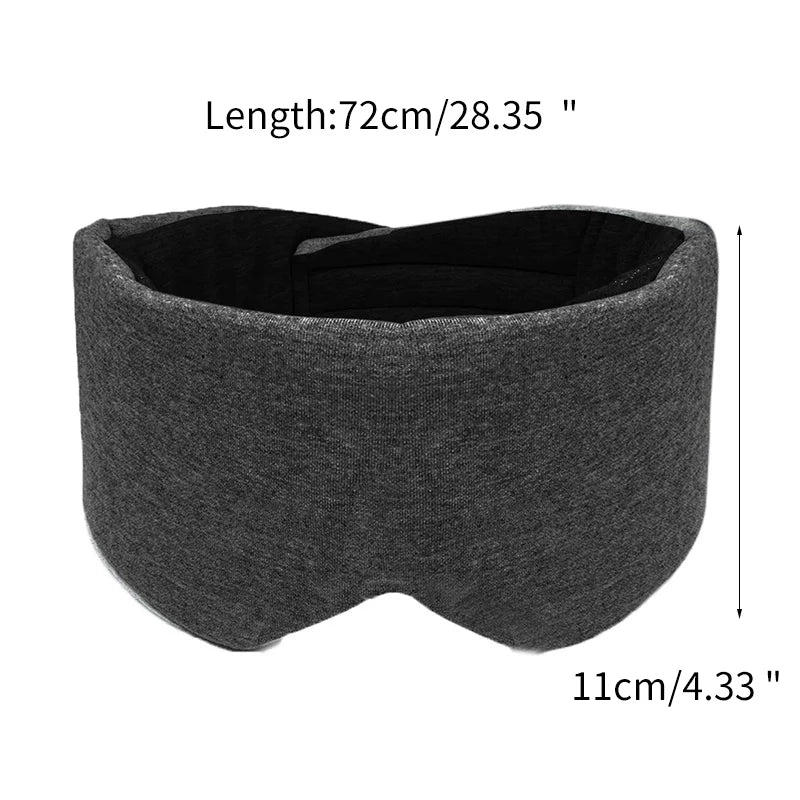 100% Handmade Cotton Sleep Mask Blackout for Side Sleeper,Soft Portable Blackout Eye Covers for Women Men Travel Eyepatch Beauty Trend Shop