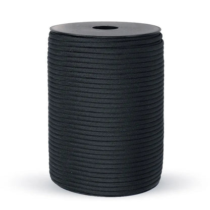 100M 550 Military Standard 9-Core Paracord Rope 4mm Outdoor Parachute Cord Survival Umbrella Tent Lanyard Strap Beauty World Shop