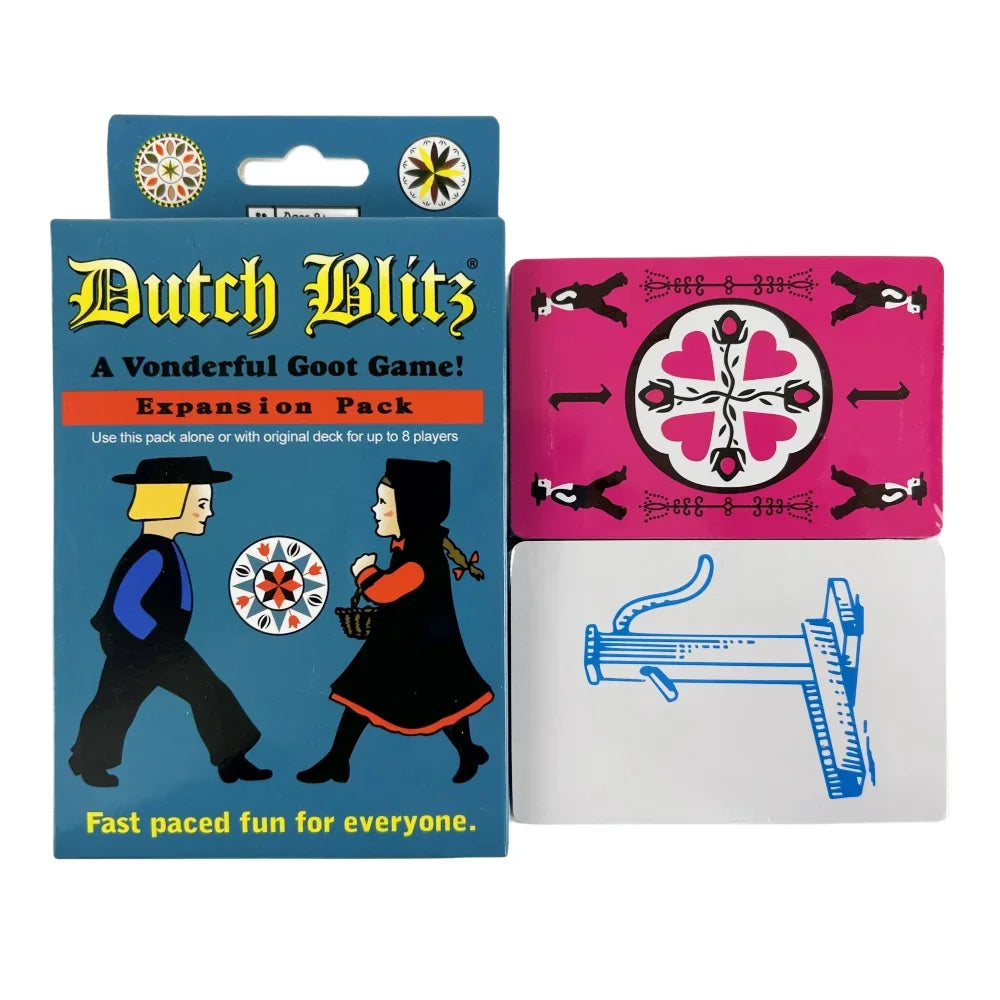 Dutch Blitz The Original Fast Paced Card Game Contains 160 Card Quick And Easy To Learn Great Family Game Fun For Everyone For 2 Beauty World Shop