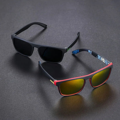 1-4PCS Men Classical Square Polarized Sports Sunglasses Lightweight PC Frame UV400 for Driving Fishing Cycling Unisex Durability Beauty World Shop